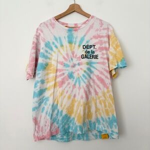 Gallery Dept. Signature tie dye logo tee